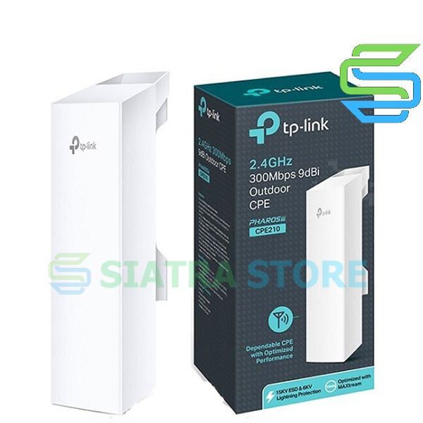 TP-LINK CPE210 2.4GHz 300Mbps 9dBi Outdoor CPE