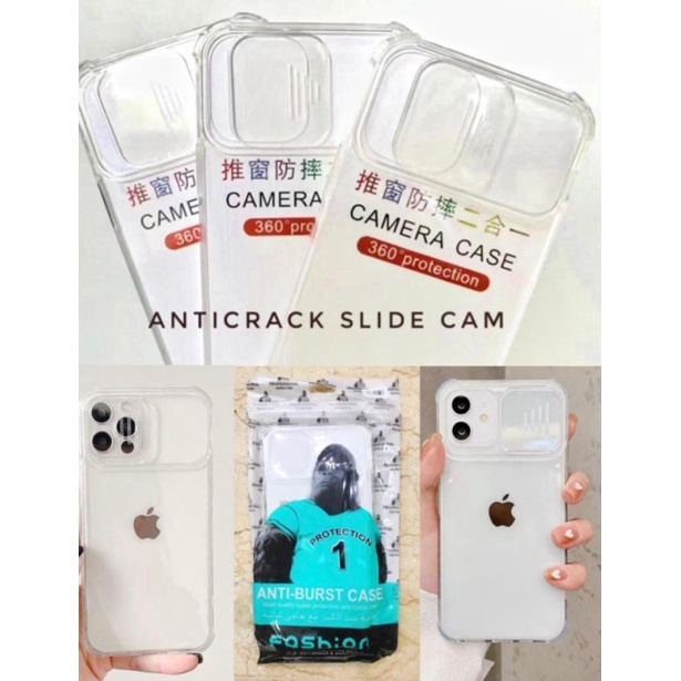 case transparan pelindung kamera geser iphone XR