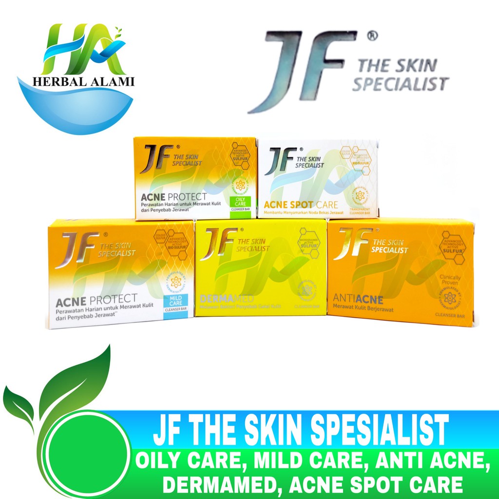 JF Sulfur The Skin Specialist / Sabun Batang Jf