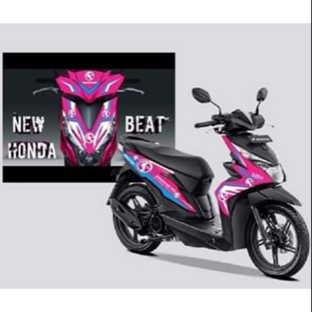 Decal Beat fi esp pink dekal stiker custom