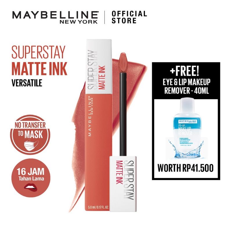 Matte ink no 210 +makeup remover 40ml