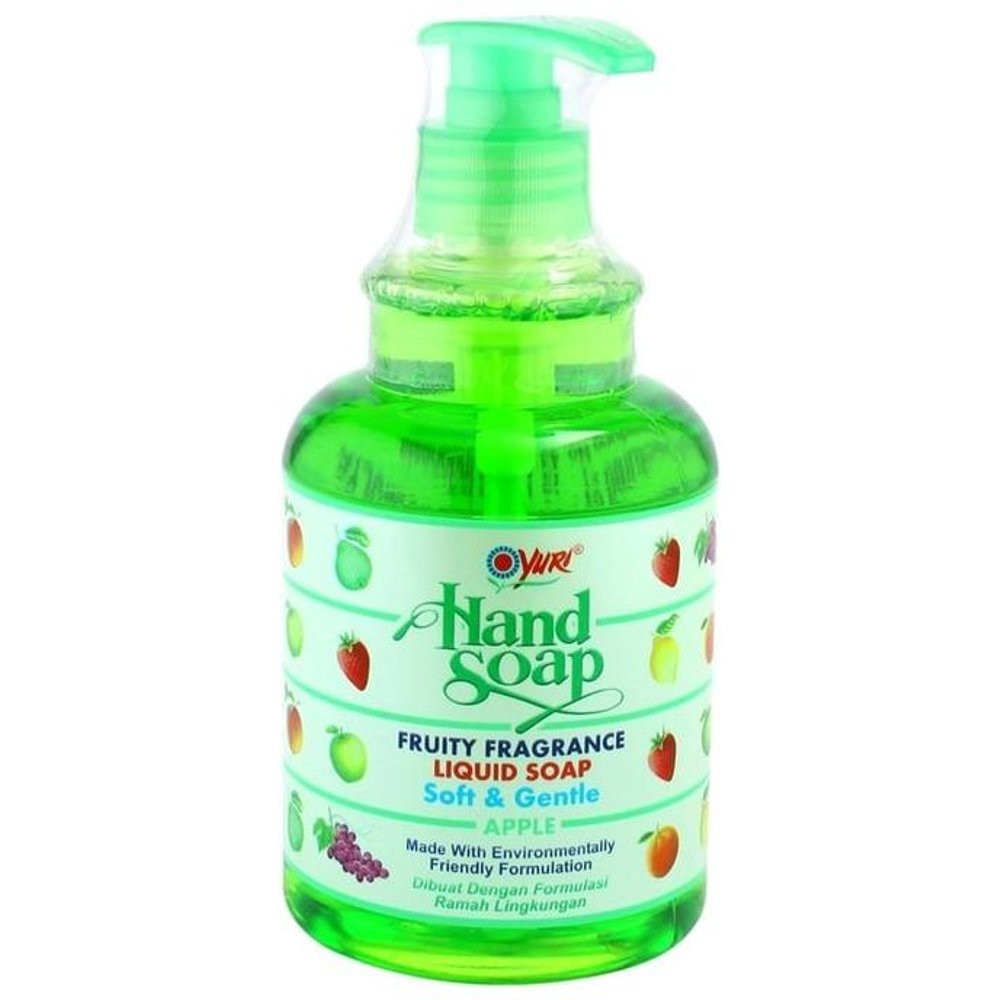 Yuri Hand Soap 410Ml Botol Dan 375Ml Refill (Khusus Gojek Surabaya)/ Toko Makmur Online