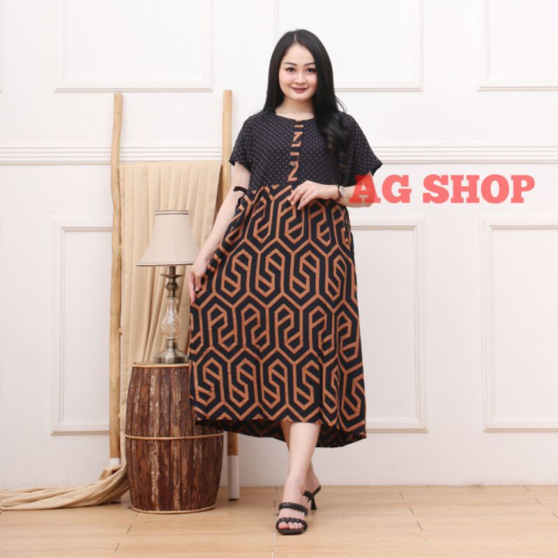 DASTER CHIBI TERBARU - DRESS CIBI MOTIF VIRAL - HOMEDRESS KOMBINASI MOTIF Z4R4