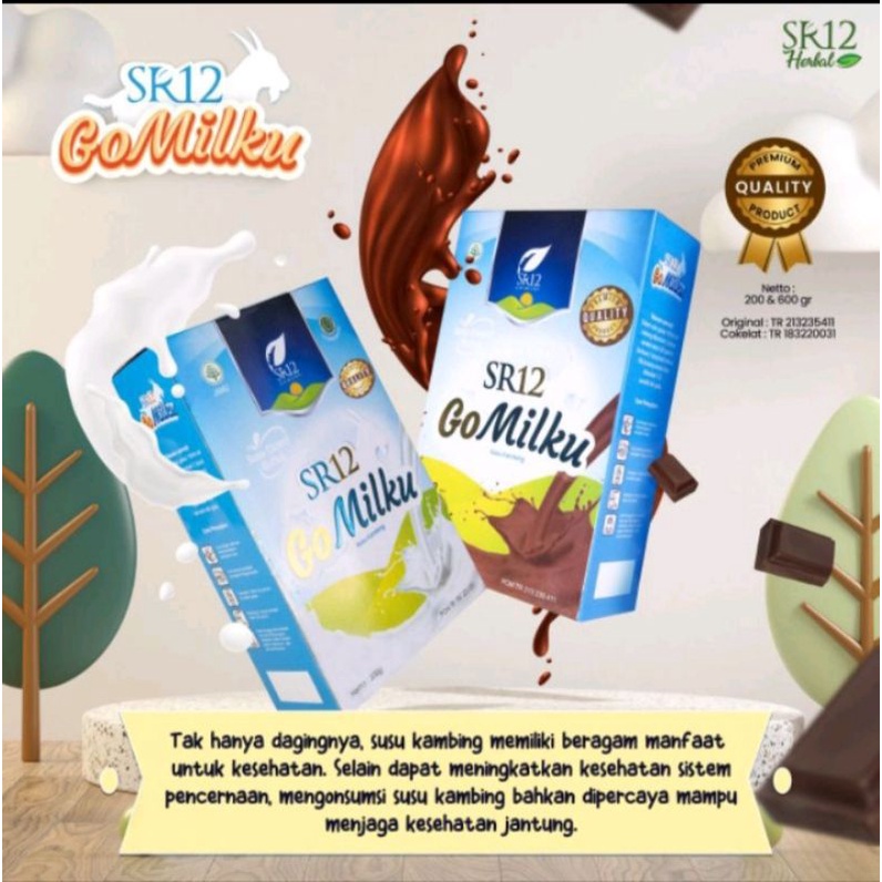 

SUSU KAMBING ETAWA COKELAT/GO MILKU SR12/UNTUK PERTUMBUHAN DAN TULANG