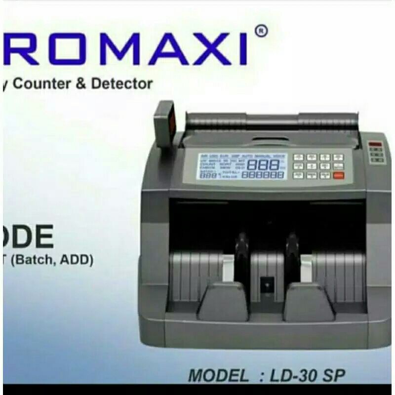 PROMAXI LD 30 SP Money Counter / Mesin Hitung Penghitung Uang LD30 SP