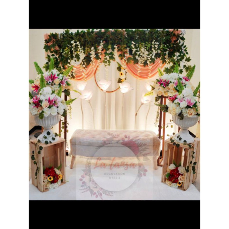 Persewaan backdrop wedding, akad nikah, lamaran, pengajian, aqiqah