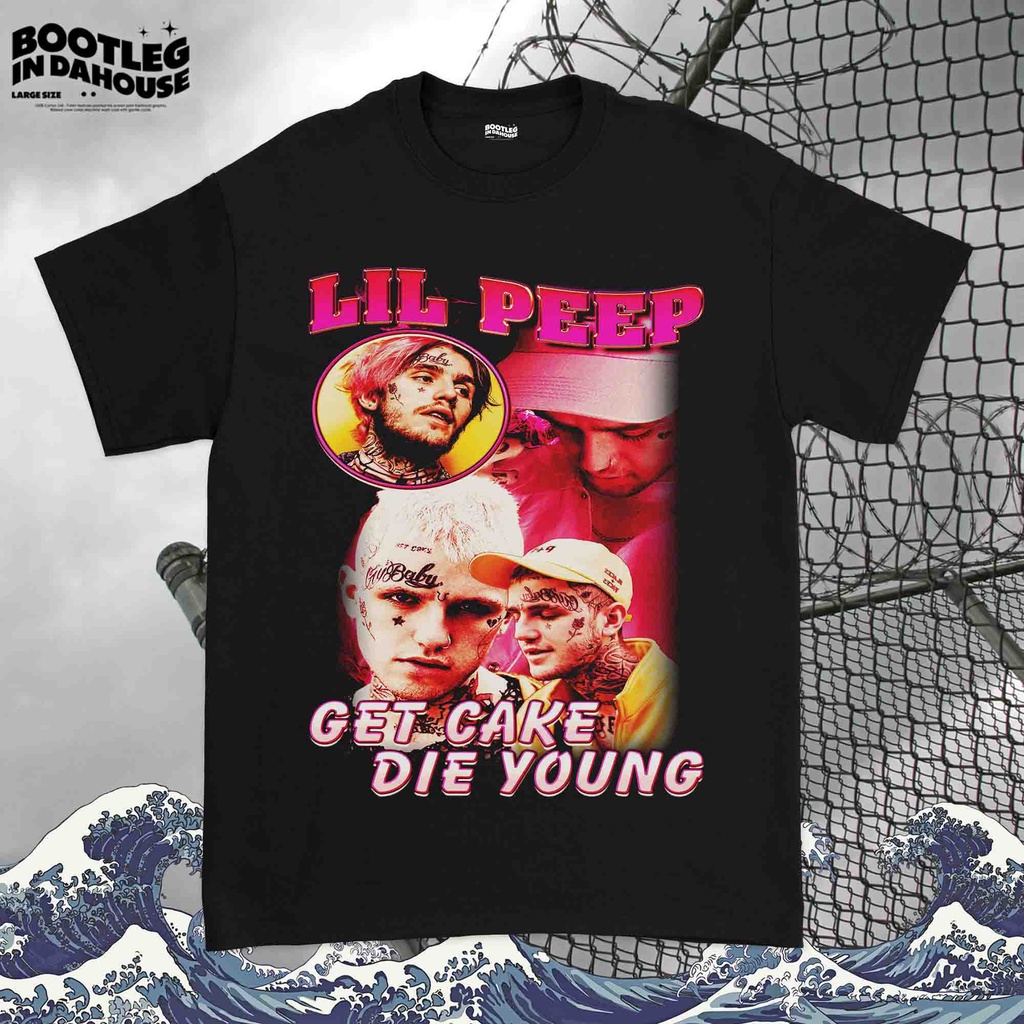 Kaos Vintage Lil Peep - Baju Rap Vintage Lil Peep