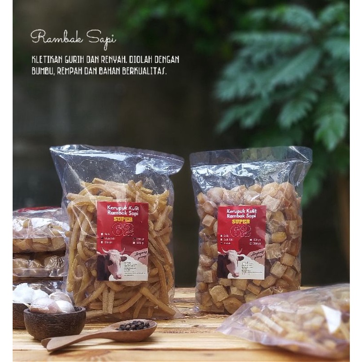 

Rambak Sapi 500 gr