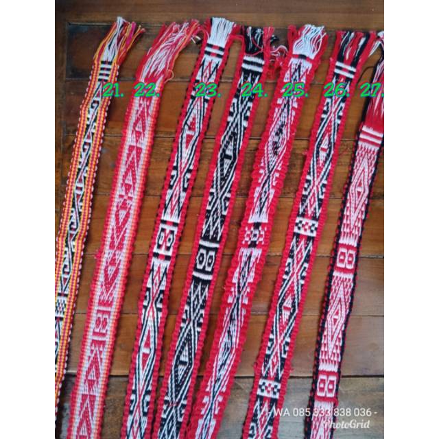 syal/scarf rajut Sortali   ulos kecil   ikat kepala batak