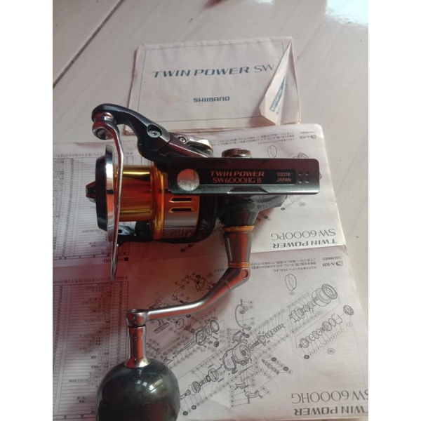 Shimano twin power sw 6000 hg