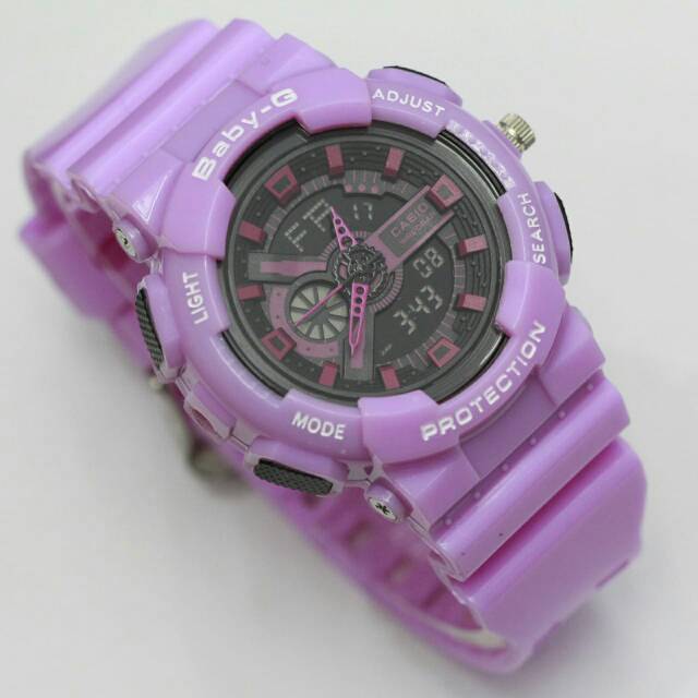 BA 110 BABY G double time sport jam wanita