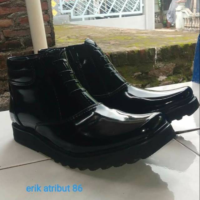 Sepatu pdh tni/polri/satpam