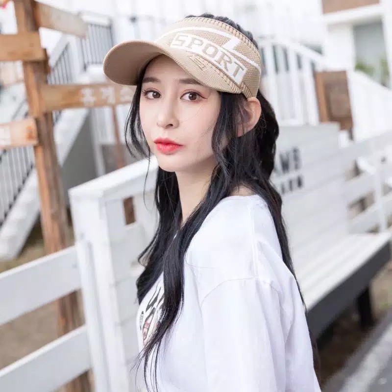 (COD) Topi Baseball Hat Sport Korean Baseball Cap Sports Unisex MALLSHOPPING