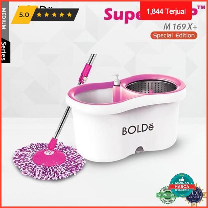 Super Sale Bolde Super Mop M-169X+ Spesial Edition Original - Pink Limited