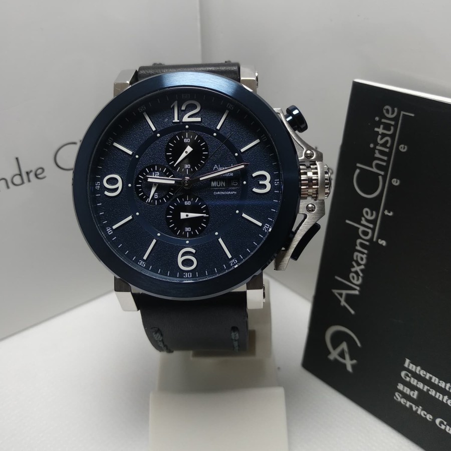 JAM TANGAN PRIA  ELEXANDRE CHRISTIE AC 6281 MC ORIGINAL100%