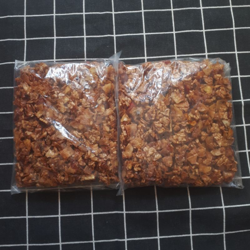 

Kering Tempe Pedas Manis 250gr