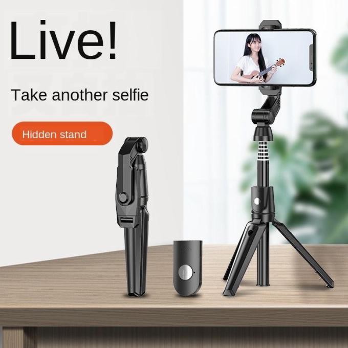 K21 Selfie Stick / Tongsis Bluetooth Shutter Tripod Holder