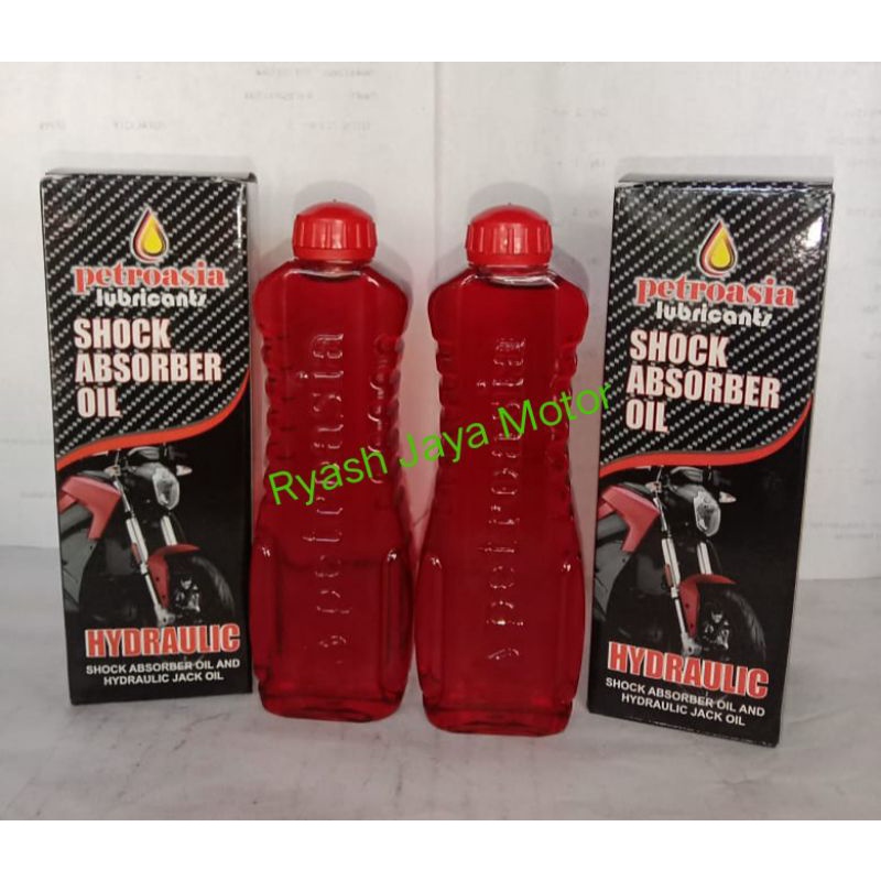 Oli shock depan (2btl) for semua motor matic/bebek/sport Yamaha/Honda/suzuki