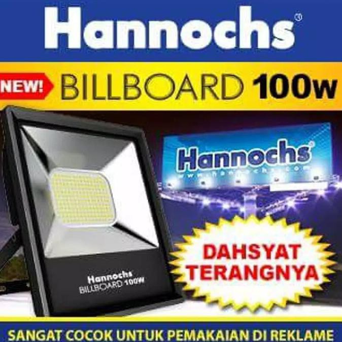 Lampu Sorot LED Billboard 100 Watt Hannochs - Putih