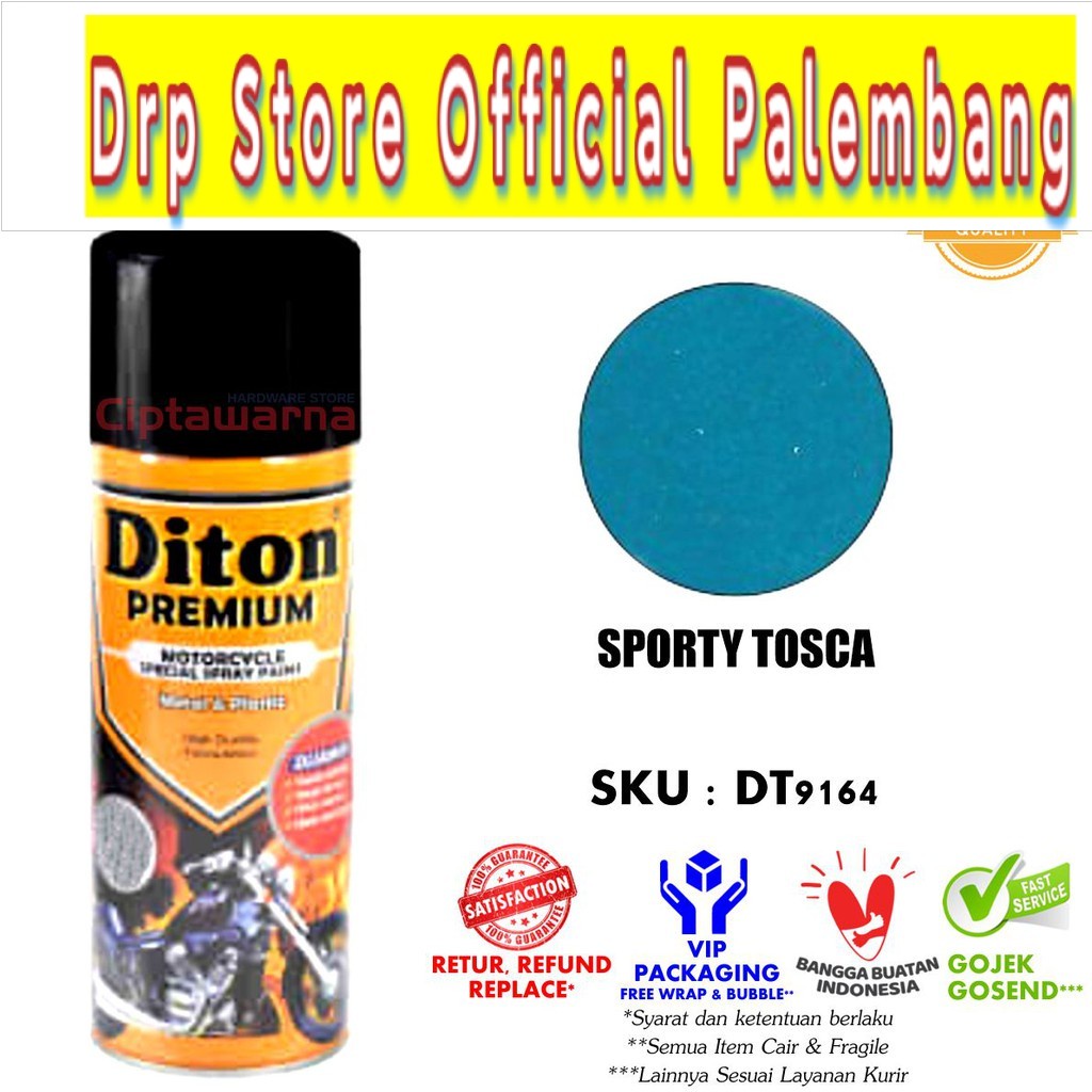 Cat Semprot Diton PREMIUM 9164 SPORTY TOSCA 400 ML