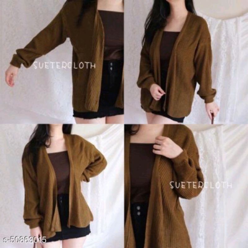 Cardigan Outer Oversize Bershka