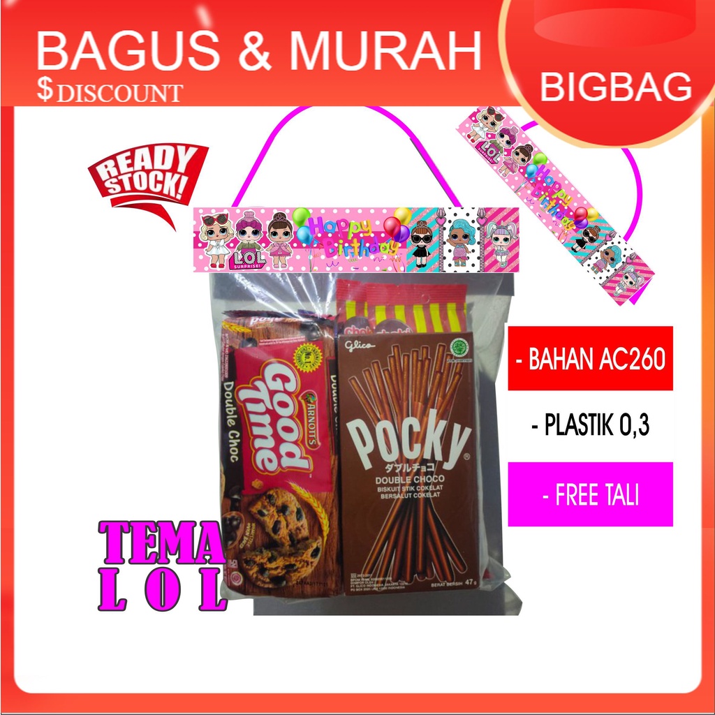 

GROSIR tas plastik ulang tahun BIGBAG SHOP