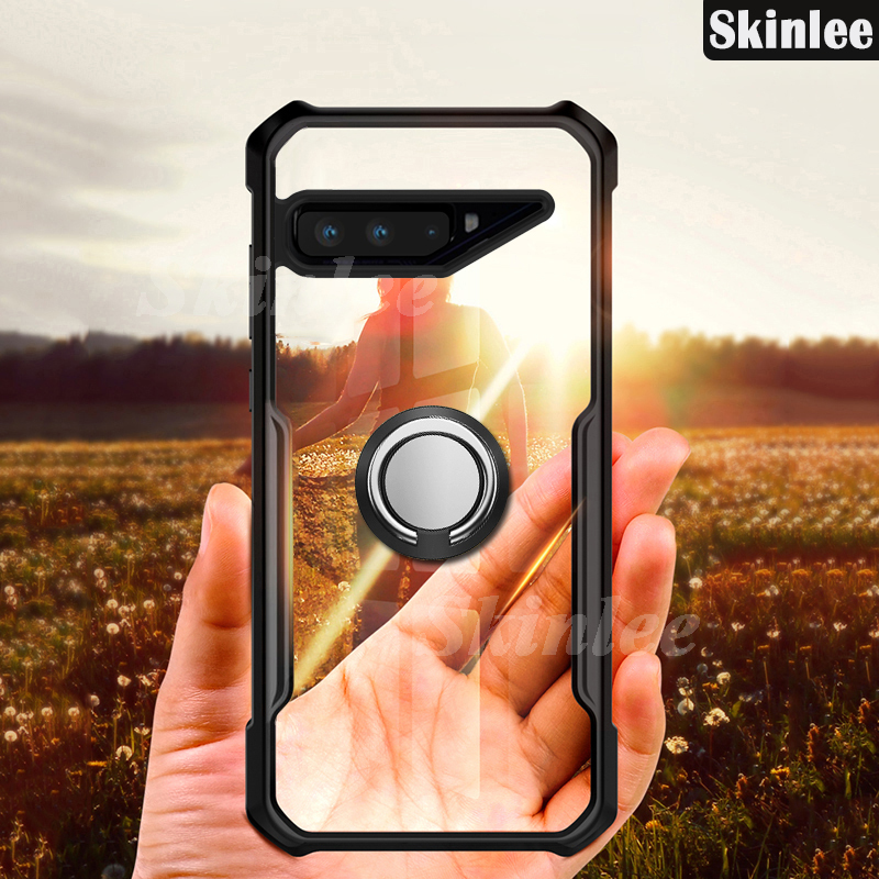 For Asus Rog 3 9 FE Armor Ring Phone Casing Case Cover for Asus Rog Phone 3 Magnetic Car Holder Shoc