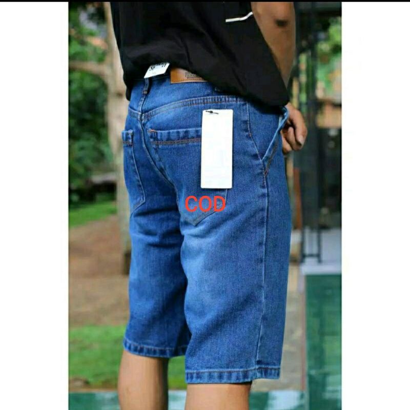 PROMO JEANS  PENDEK SOBEK 4 WARNA SIZE; 27-38