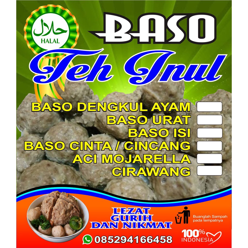

stiker printing kemasan product ukuran 5 x 21 cm & 10 x 11,5 cm