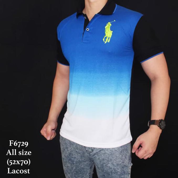 Super Sale Polo Shirt Gradasi / Polo Distro Gradasi Murah Banget