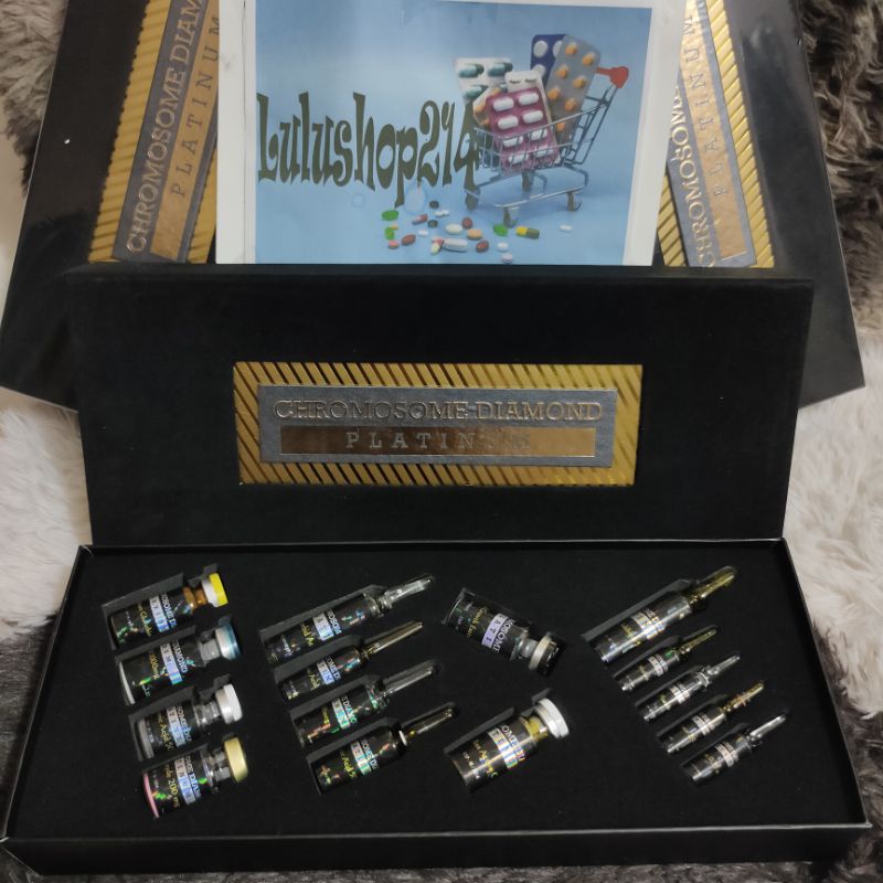 CHROMOSOME DIAMOND PLATINUM ORIGINAL 100% INFUS WHITE
