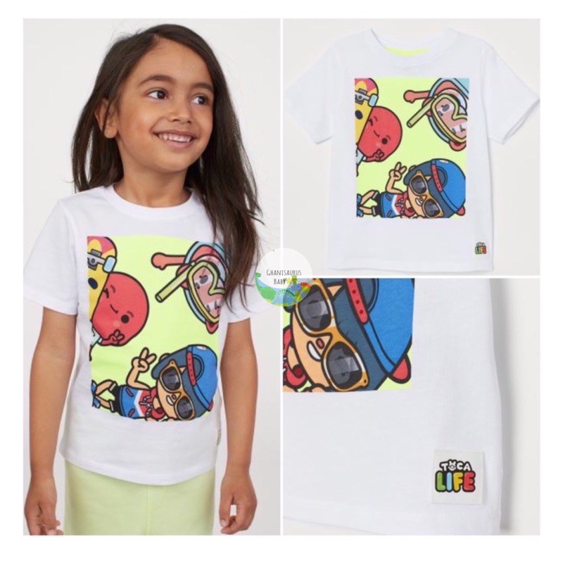 H&M Printed T-Shirt Toca Life X H&M Unisex