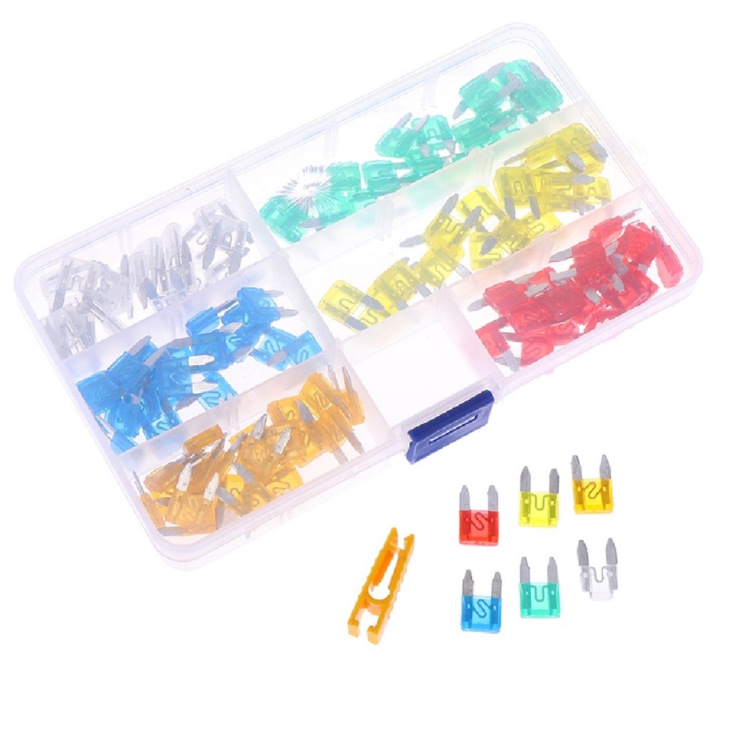 120 pcs/Box Fuse Sekring Tancap Standard / Mini / Micro Mobil Motor