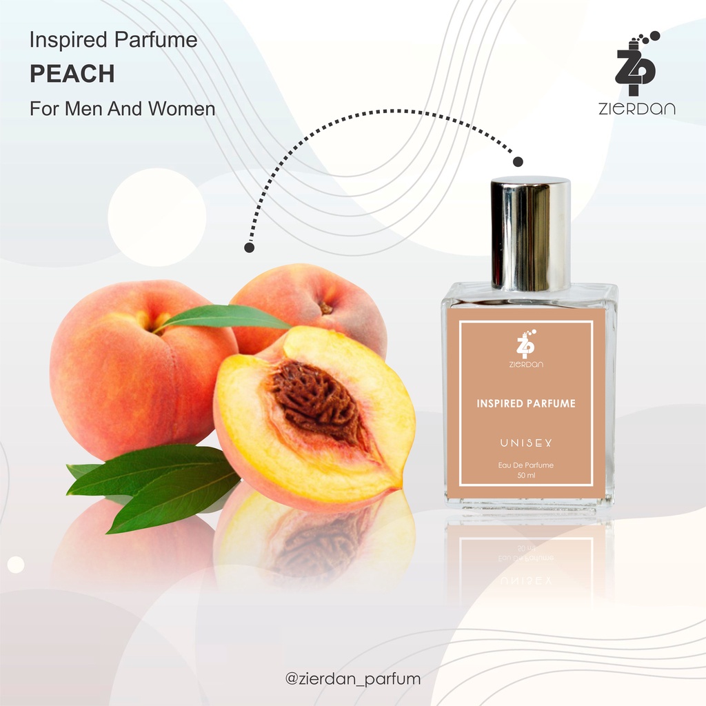 Zierdan Inspired Parfum Buah Peach Parfume Farfum Minyak Wangi Tahan Lama Pria &amp; Wanita Unisex