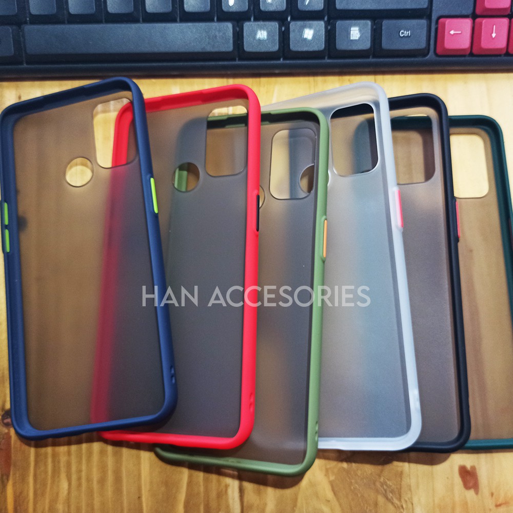 OPPO A12/A31/A52/A53/A72/A92 Case Fuze Dove / Hardcase / Matte Colour