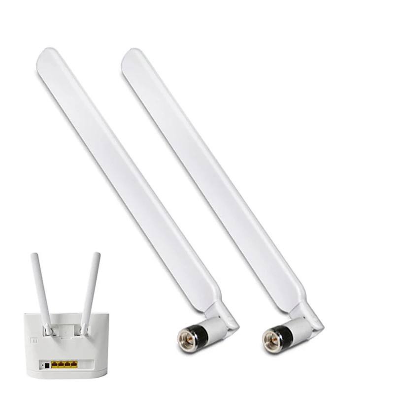 Huawei Antena Eksternal SMA 5dBi 4G LTE for Huawei B593 B880 B310 B890 B312 - White orbit Antena Mimo 4G LTE Modem Router Orbit Telkomsel 5 dBi SMA Connector Antena Mimo 4G LTE Modem Router Orbit Telkomsel