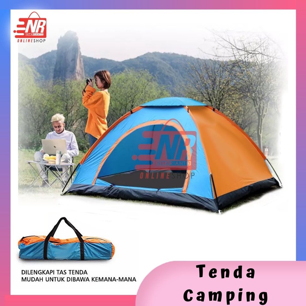 tenda 5 orang / tenda / tenda outdoor / camping / alat camping / alat olahraga / alat gunung / lipat