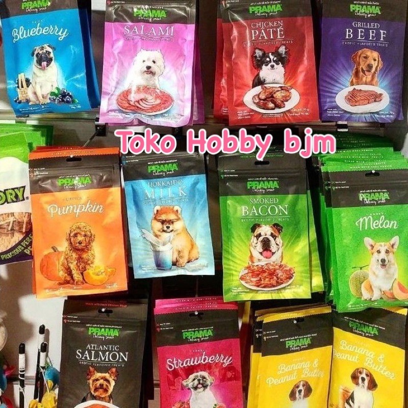 Prama Dog snack - makanan anjing &amp; puppy snacks cemilan puppies dog anakan dewasa