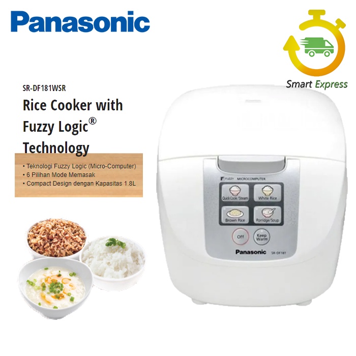 Magic Com Digital Panasonic SRDF181WSR - FUZZY LOGIC (1,8 LITER)