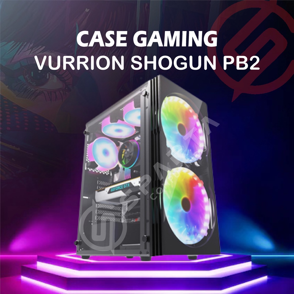 Casing Vurrion SHOGUN PB2 PC Case Gaming ATX