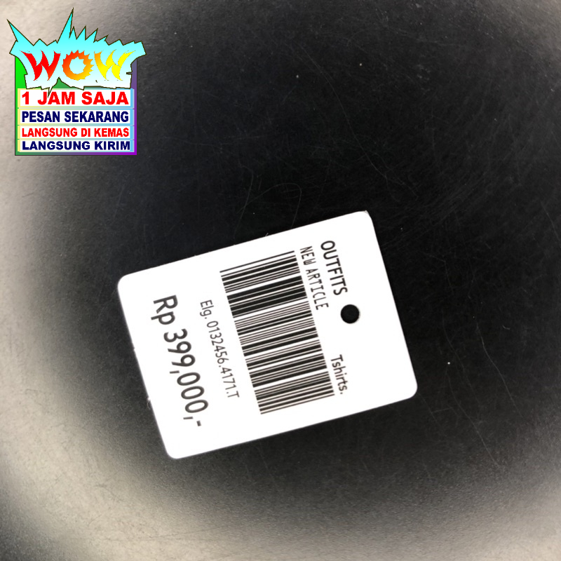 

TAG UNIVERSAL PRICE TAG BARCODE SUPER PREMIUM CO 1X DI KIRIM 600PCS