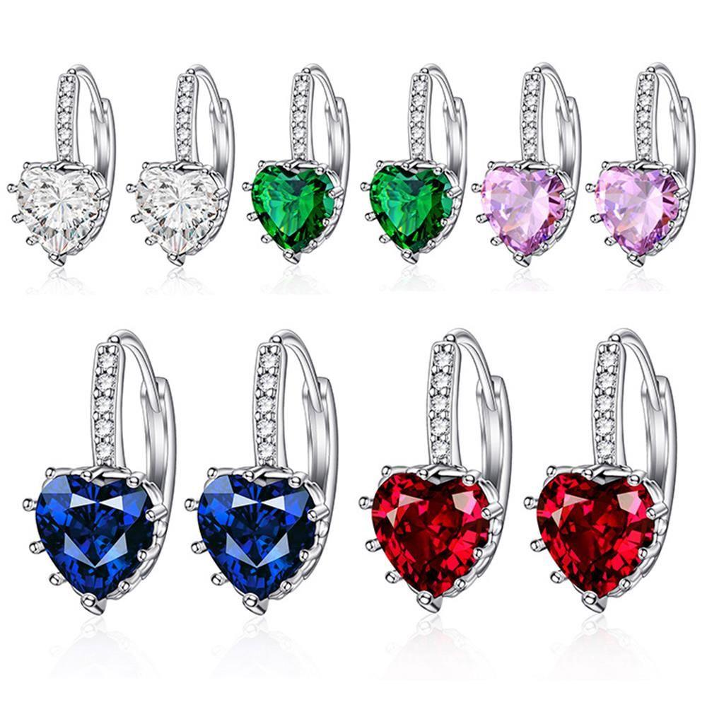 Lily Cubic Zirconia Anting Perhiasan Pernikahan Hadiah Pesta Untuk Wanita Fashion Jewelry