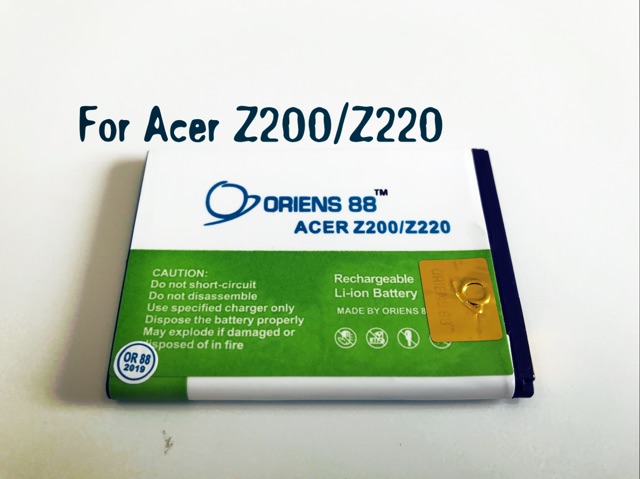 (P) Baterai batre battery ACER Z200 Z220 double power oriens88