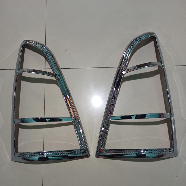 Garnish Lampu Chrome Grand Innova 2013 - 2015 Jsl Depan &amp; Belakang