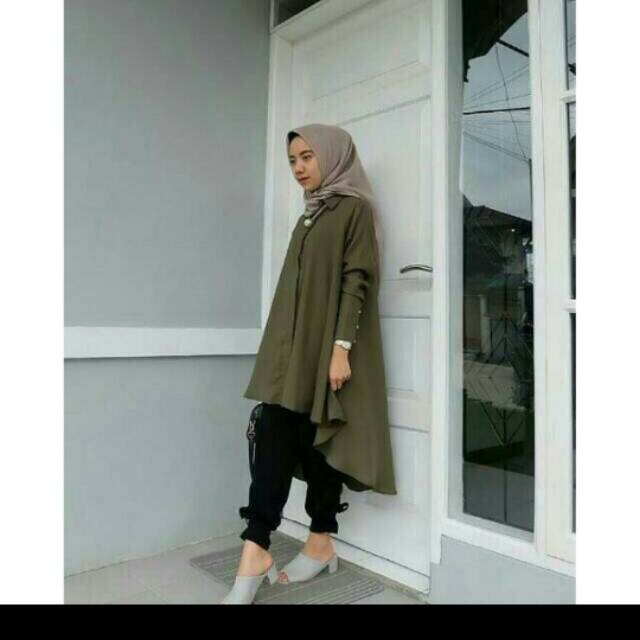 Tunik Aurel wolfis/tunik polos