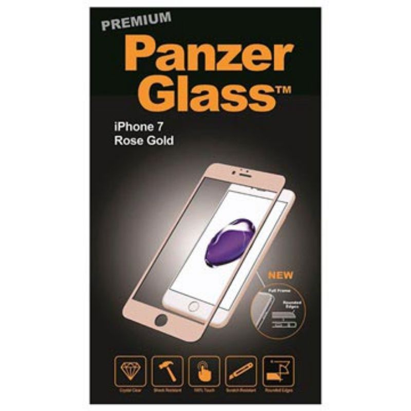 PREMIUM PANZER TEMPERED GLASS FULL FRAME FOR IPHONE  7 | 7+ | 8G | 8 PLUS