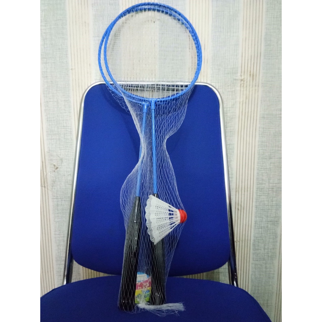 MAINAN ANAK OLAHRAGA RAKET BADMINTON ISI 2 PCS / MAINAN EDUKASI ANAK