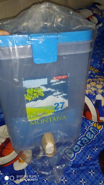 Maspion Arizona Drink Jar Montana Wadah Dispenser Tempat Air Minum 27 Liter Tebal