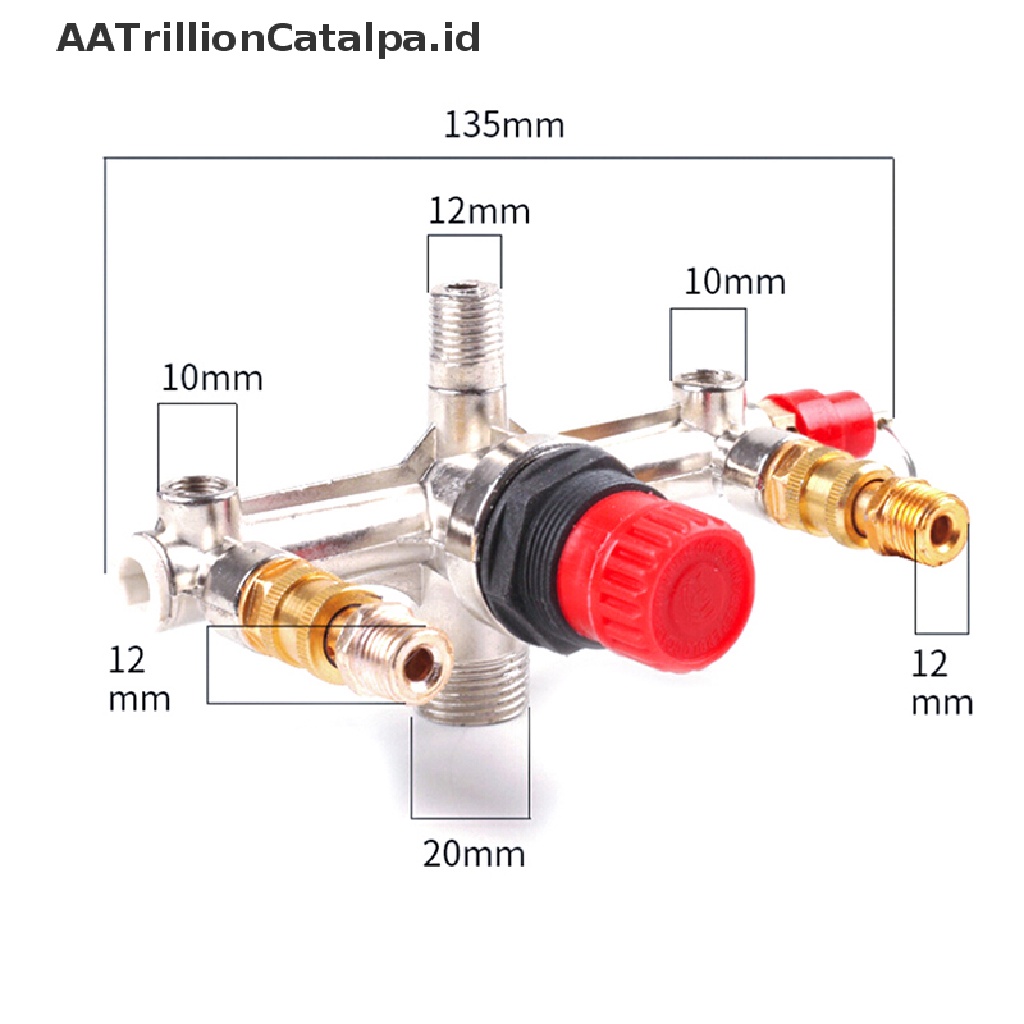 (AATrillionCatalpa) Katup regulator Kompresor Udara Bahan alloy