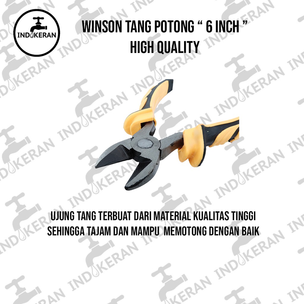 INDOKERAN -  Tang Potong - 6 Inch - High Quality